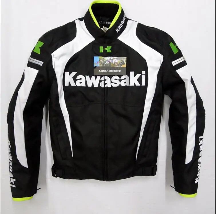 Для kawasaki Oxford гоночный костюм мотоциклетные брюки четыре сезона велосипедный костюм кросс-кантри анти-осень теплая куртка тянуть костюм