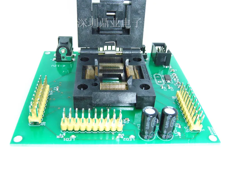 TQFP80 MC9SXS128MAA IC510804-711 burn-в гнездо золотым покрытием IC Тесты ing сиденье Тесты разъем Тесты bench