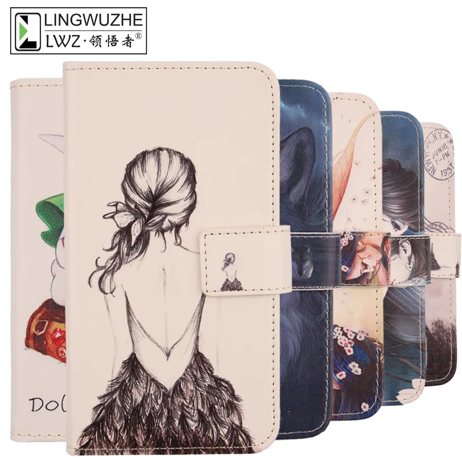 

For Gooweel M5 Plus Case 5.99" Flip Leather Wallet Design Mobile Phone Pouch Cover For Gooweel M5 Plus Phone Bags Case