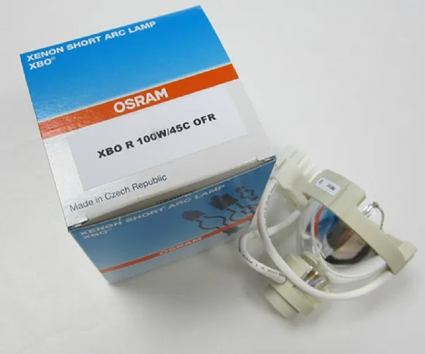 

DHL FREE SHIPPING,OSRAM XBO R 100W/45C Czech Republic DC ,EPK-1000 light source,100W OFR xenon short arc lamp