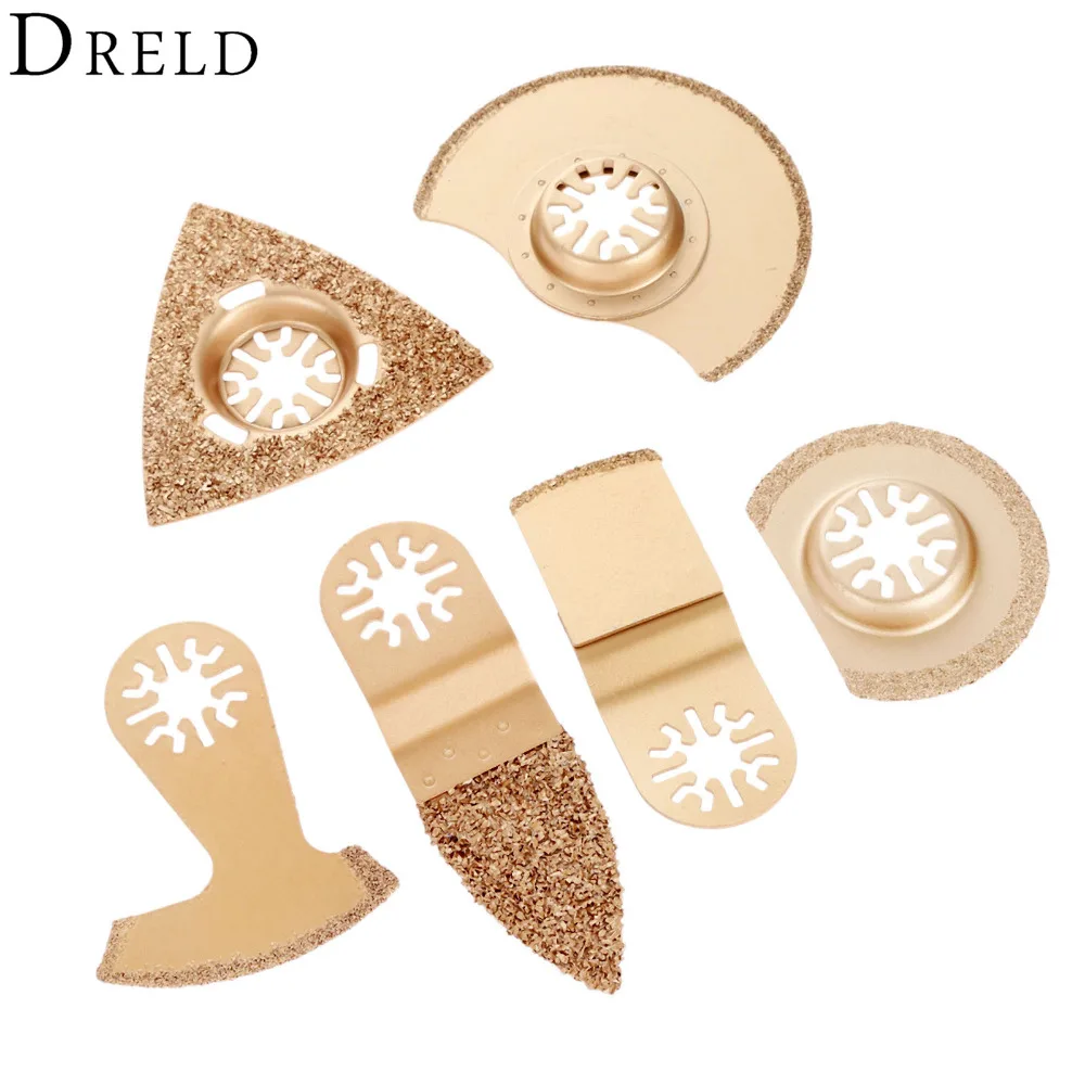 6Pc Oscillating Multitool Carbide Segment Saw Blade for Dremel Multimaster Bosch Tools Renovator Power Tool Wood Metal Cutting 6Pc Oscillating Multitool Carbide Segment Saw Blade for Dremel Multimaster Bosch Tools Renovator Power Tool Wood Metal Cutting