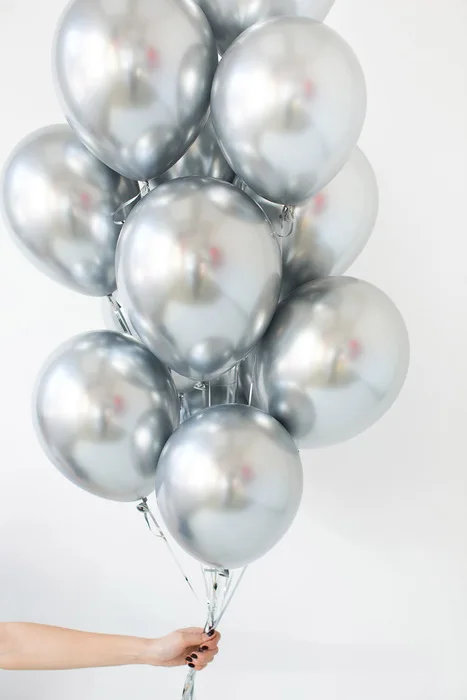 Chrome balloons (2)