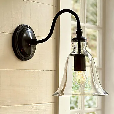 

Retro Loft Style Industrial Vintage Wall Light Fixtures Iron Art Glass Antique Lamp Bedside Edison Wall Sconce Lampara Pared