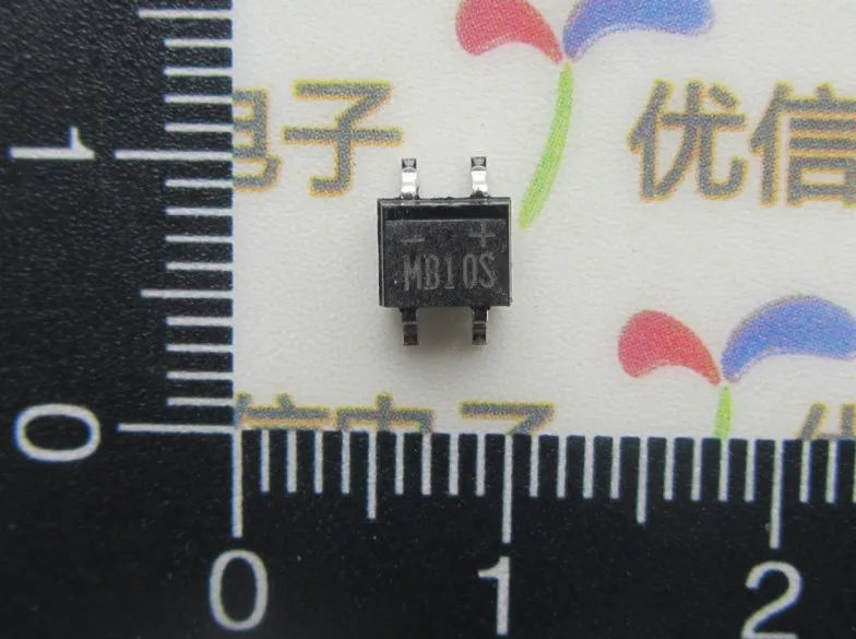 SMD MB10S SOP-4 выпрямитель мост/мостиковые выпрямители 1000 V 0.5A