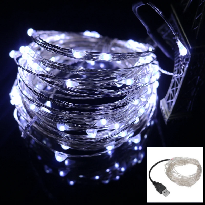 New Very long led string lights 20M 66ft 200leds 5V USB powered Indoor