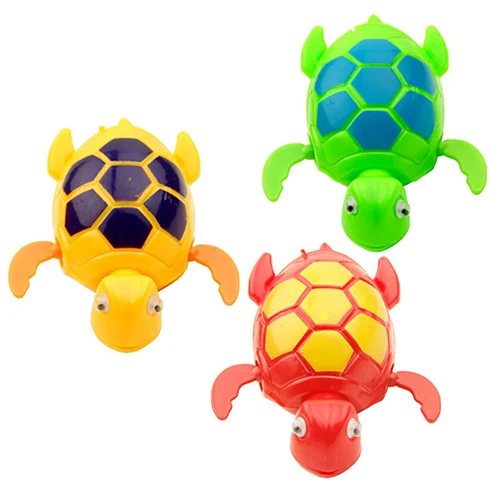 

Cute Turtle Swim Animal Wound-up Chain Clockwork Baby Kid Bathroom Bathing Toy