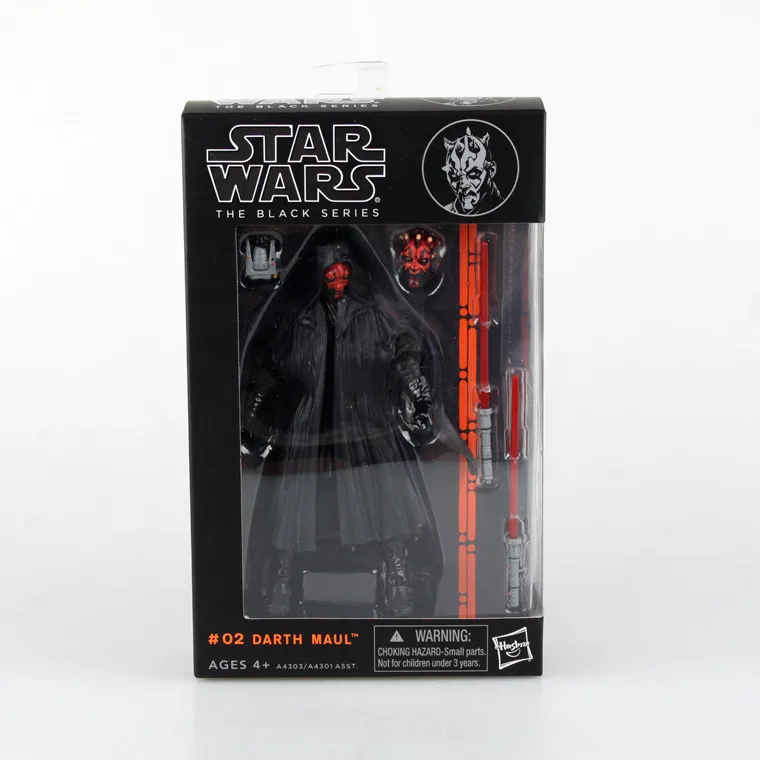 

2015 New year Newest Star Wars Figures toy 6"  #02 DARTH MAUL Movable Star Wars Action Figure Collection Model Gift kids toys