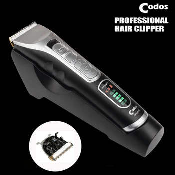 

Codos CHC-918 Rechargeable Professional Hair clipper Shaving Trimmer Hairdressing Barber tools Salon Equipment LCD 2600mA