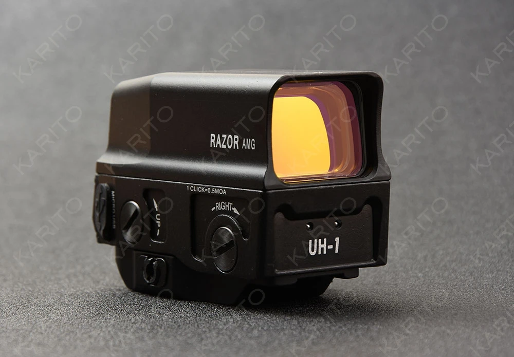 

Holographic UH-1 1x20 Red Dot Sight Reflex rifle scope with USB Charge for 20mm picatinny rail mount R8517