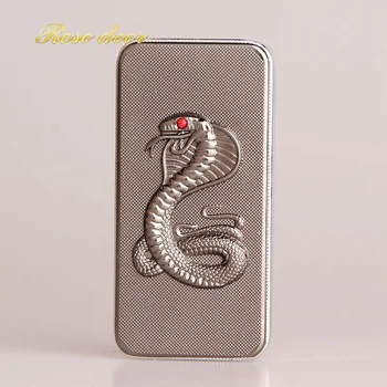 

Windproof Cigar Cigarettes Refillable Gas Lighters Gadgets for Man Metal Smoking Pipe Torch Lighter NO GAS Flame Lighter