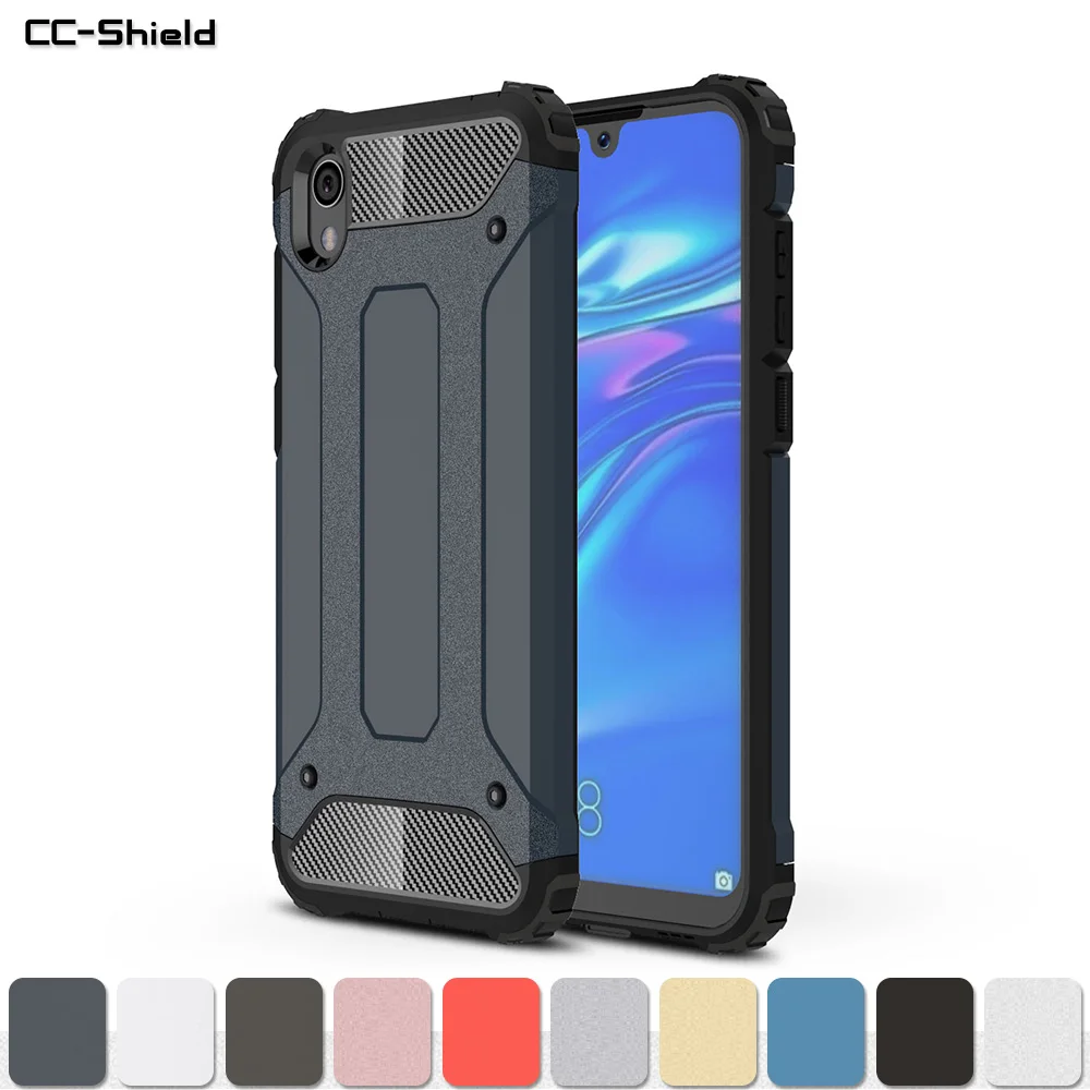

Armor Case for Huawei Y5 2019 AMN-LX1 AMN-LX2 AMN-LX3 AMN-LX9 Phone Bumper Case for Huawei Y 5 2019 AMN LX1 LX2 LX9 Cover