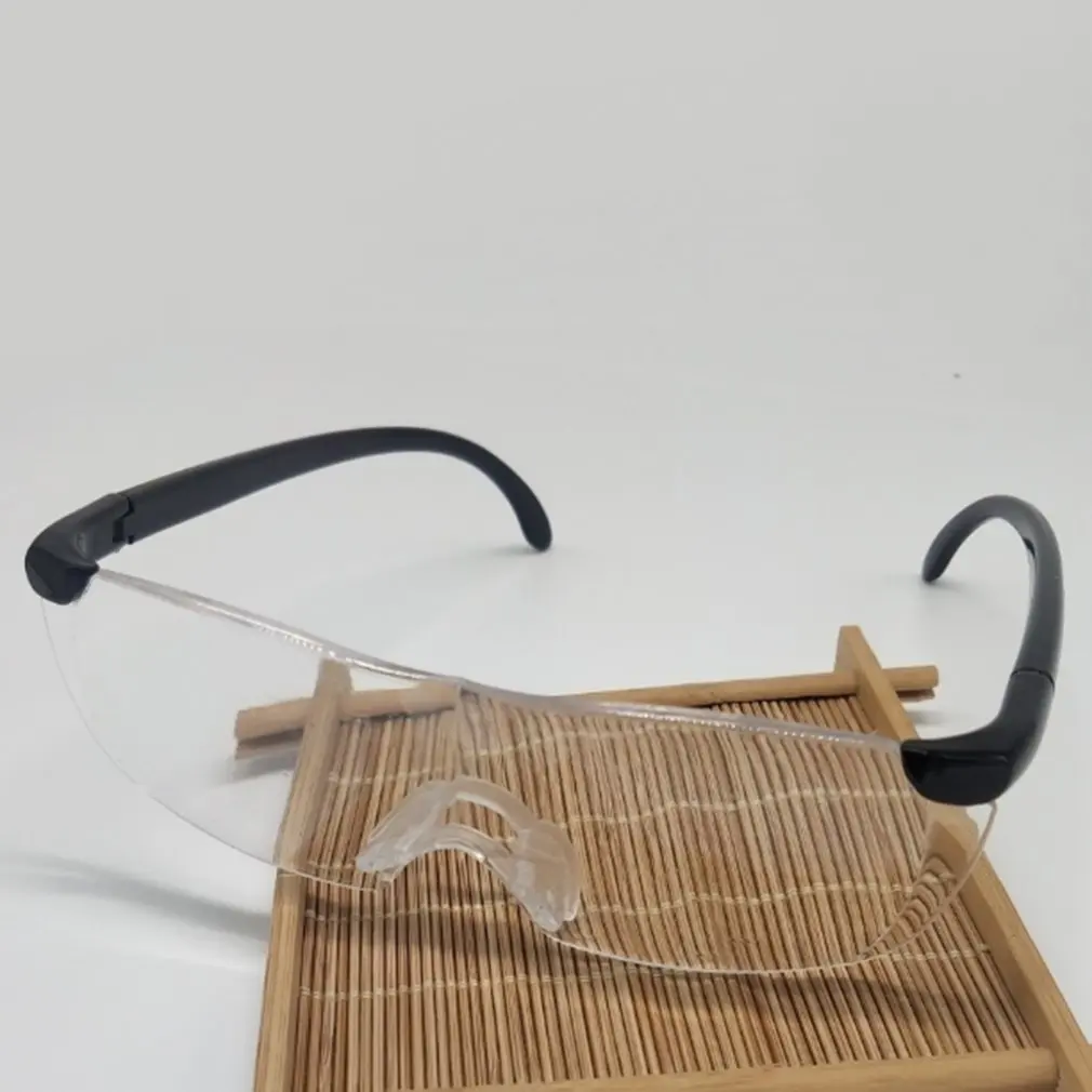 1.6X увеличительные очки для чтения, беспламенные легкие очки, лупа 250 градусов, линзы для зрения для пожилых людей, комплекты туалетных принадлежностей