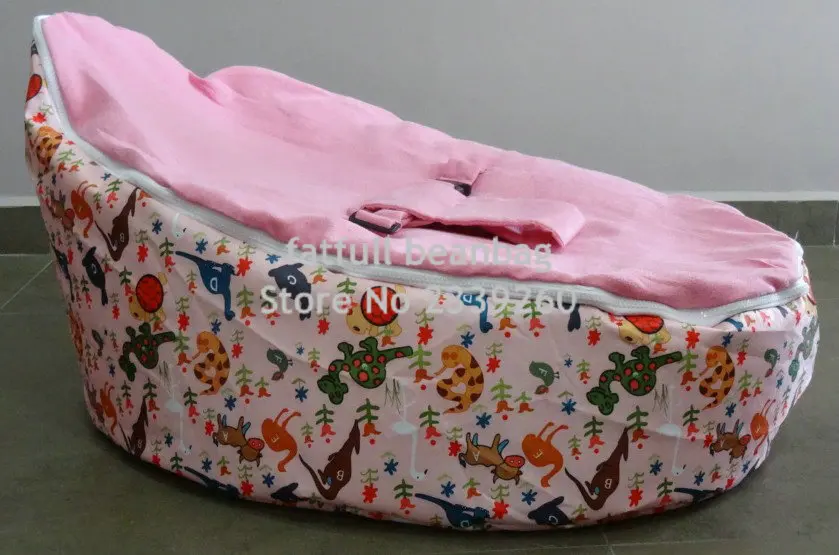 COVER ONLY, NO FILLINGS-Cheap Baby Bean Bag Children Sofa Chair Cover Soft Snuggle Bed Without beans