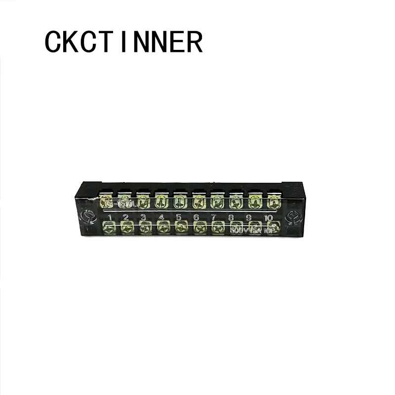 2 шт. двухрядная Клеммная колодка 600V 15A TB-1503/TB1504/TB1506/TB-1510/TB-1512/опционально