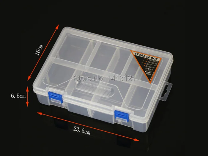 Двухэтажные pp коробка для хранения сетки категории Box Sealed bin дома случае офис чип коробки часть съемный ювелирные изделия инструмент коробка