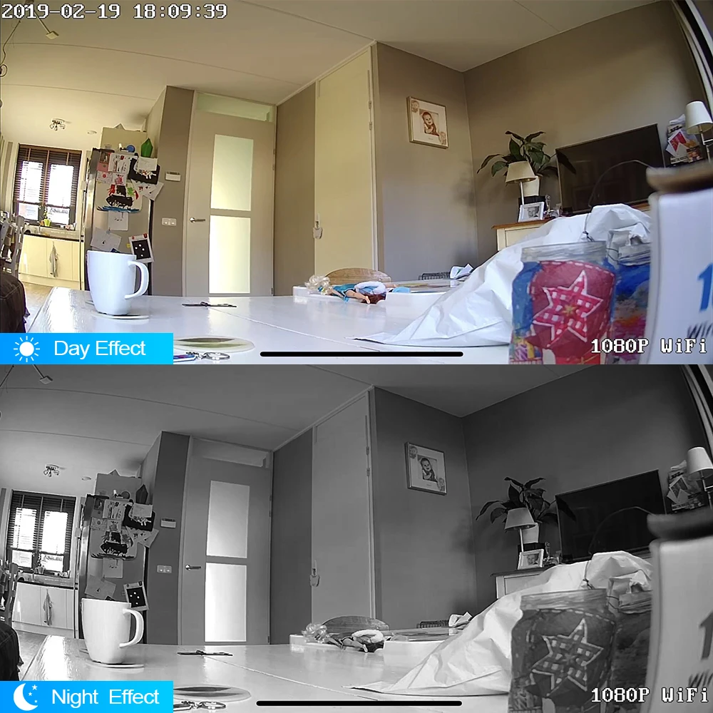 LOOSAFE HD 1080P IP камера WIFI наблюения 2 Мп детский монитор беспроводная P2P PTZ Wifi для