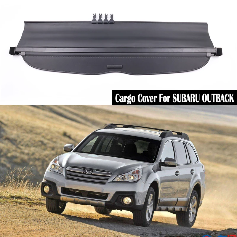 Задний грузовой Чехол для Subaru OUTBACK 2010 2011 2012 2013 2014 конфиденциальность багажник