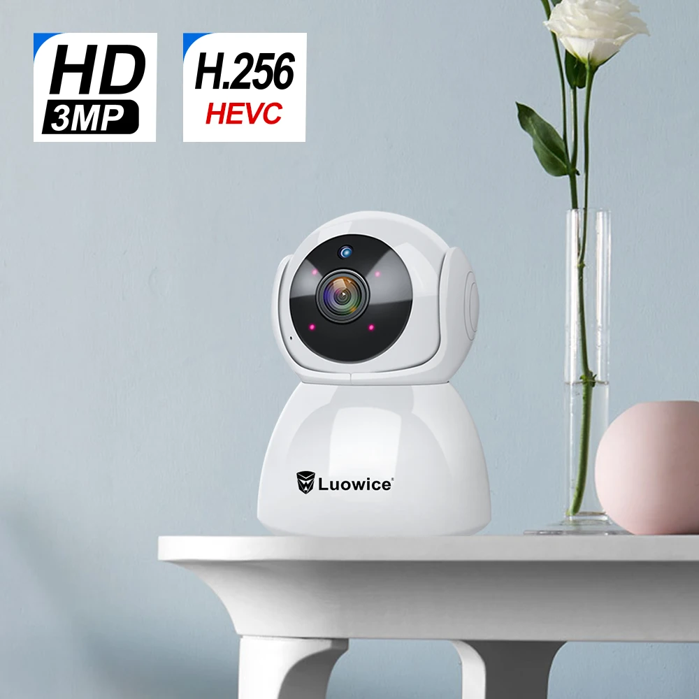 3 0 мегапикселя беспроводная Wi Fi камера видеонаблюдения IP Pet cctv ночного видения