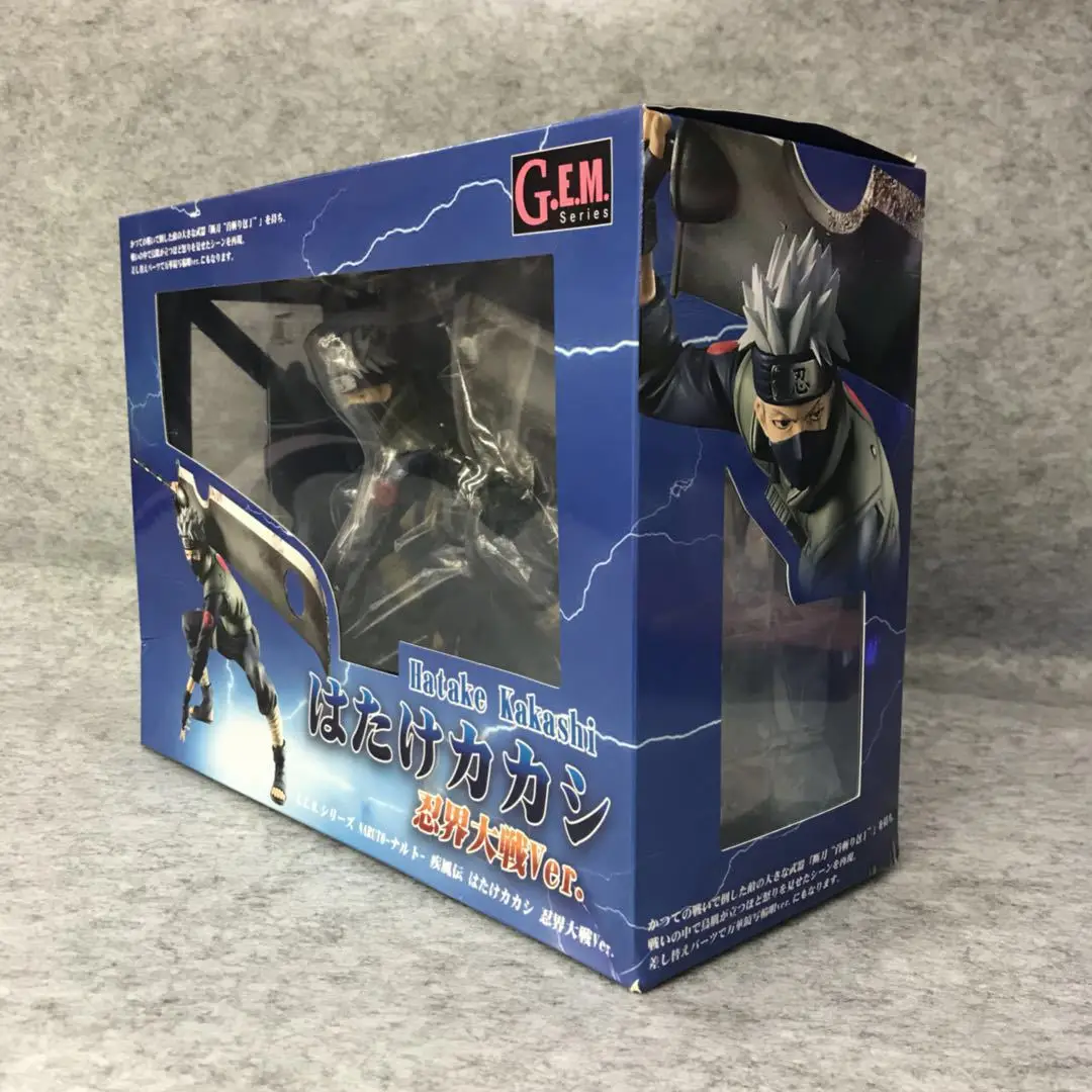 Naruto Shippuden Hatake Kakashi PVC Anime Naruto figura colección Figuras de acción modelo Figuras de acción muñeca de juguete para niños XPC Naruto Shippuden Hatake Kakashi PVC Anime Naruto figura colección Figuras de acción modelo Figuras de acción muñeca de juguete para niños XPC