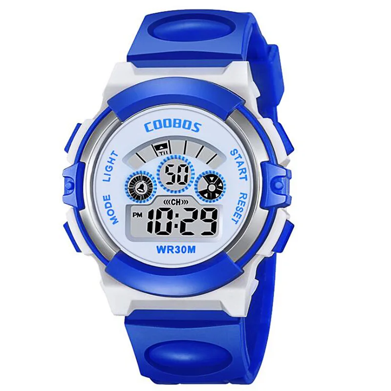 

Multifunction Chidren Digital Watches Boys Girls Child Rubber Sports Electronic Wrist Watch Kids LED Date Clock Reloj