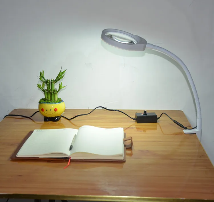 Reading Light with Clip Folding Magnification 5X LED Magnifier with flexable Metal Hose Magnifiers Loupe Desktop Magnifier light Reading Light with Clip Folding Magnification 5X LED Magnifier with flexable Metal Hose Magnifiers Loupe Desktop Magnifier light
