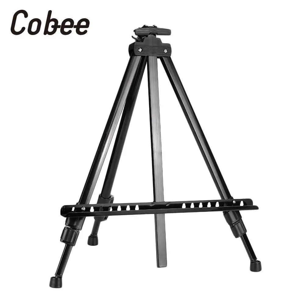 

Painting Easel Tripod Black Painting Tripod Stand Displaying Bracket Sketching Easel Tripod Metal Telescopic