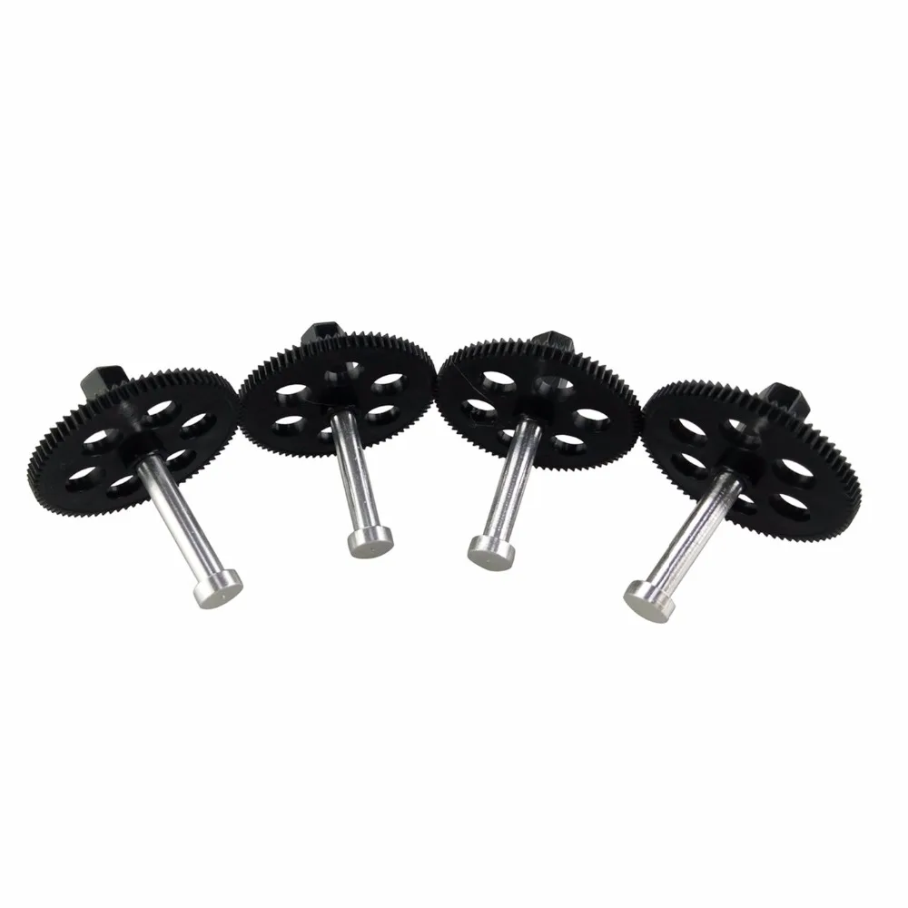 

4PCS Spindle with Large Gear UAV Fragile For VISUO XS809W XS809HW XS809 Folding Quadcopter Spare Parts