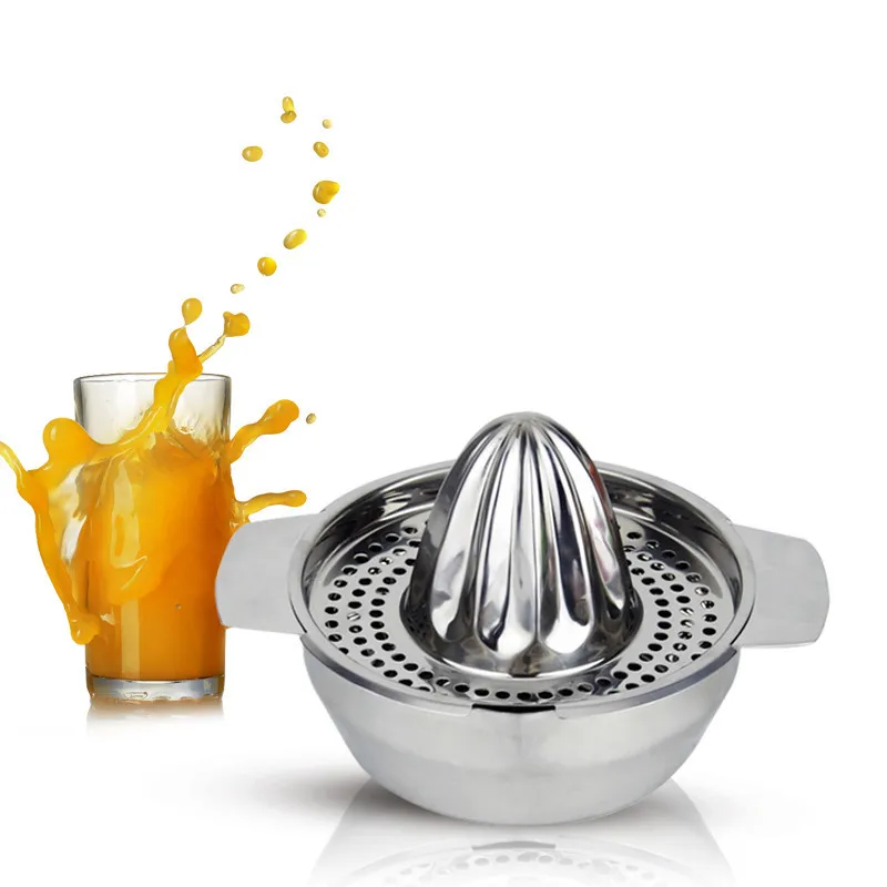 10pcs Stainless Steel Manual Juicer Strainer Reamer Pour Spout Orange