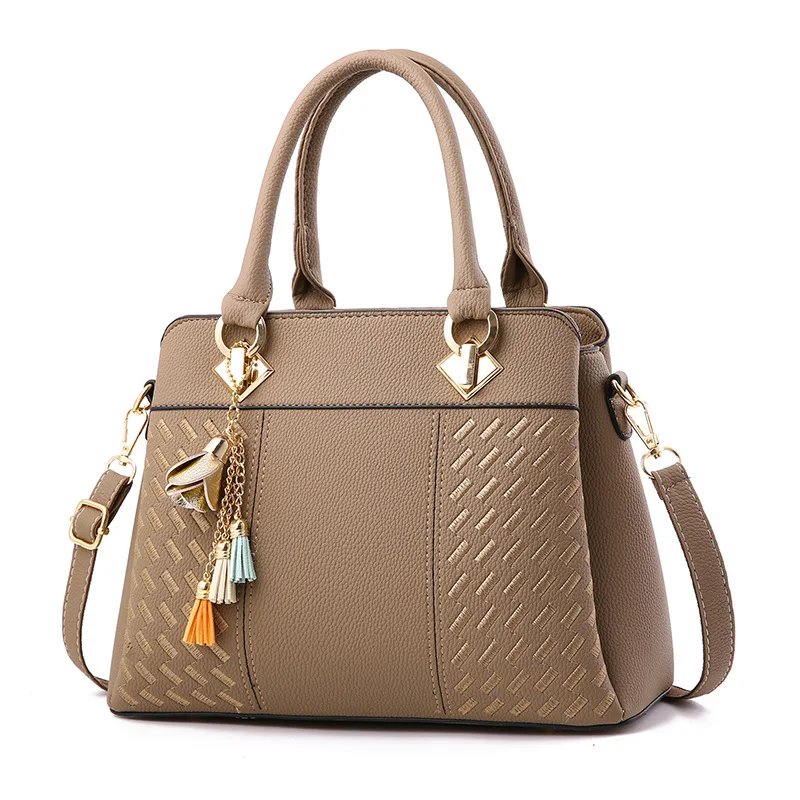 

GUBAIYU Brand Women Fur Ball Ornaments Totes Zipper Handbag Hotsale Lady Party Purse New Shoulder Messenger Genuine Leathe Bags