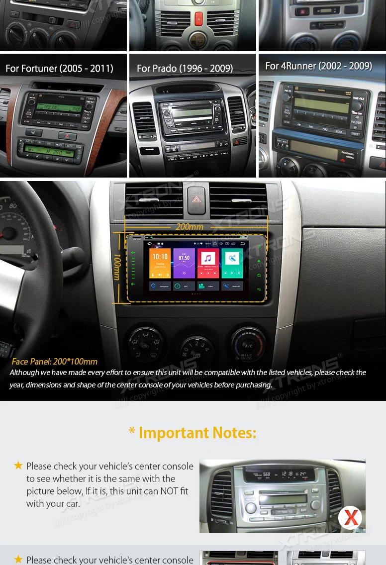 Sale 6.95" Android 8.0 OS Car DVD Multimedia Navigation GPS Radio for Toyota RAV4 2001-2008 & Sequoia 2003-2007 & Terios 2006-2010 2
