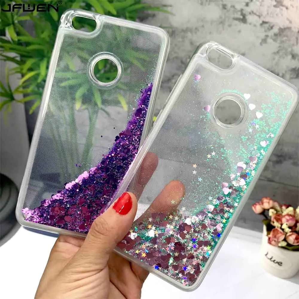 

JFWEN For Xiaomi Redmi Note 5A Pro Case Silicone Soft TPU Clear Liquid Phone Cases For Xiaomi Redmi Note 5A Pro Prime Case Cover