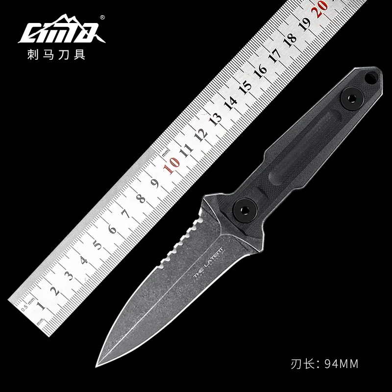 CIMA Fixed Blade fighting knives, outdoor survival knife,Diving knife G10 handle,AUS-8 steel CIMA Fixed Blade fighting knives, outdoor survival knife,Diving knife G10 handle,AUS-8 steel