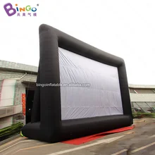 Personalized 10.4x3.6x7.4 meters inflatable movie screen / inflatable screen cinema / inflatable tv screen toy tent
