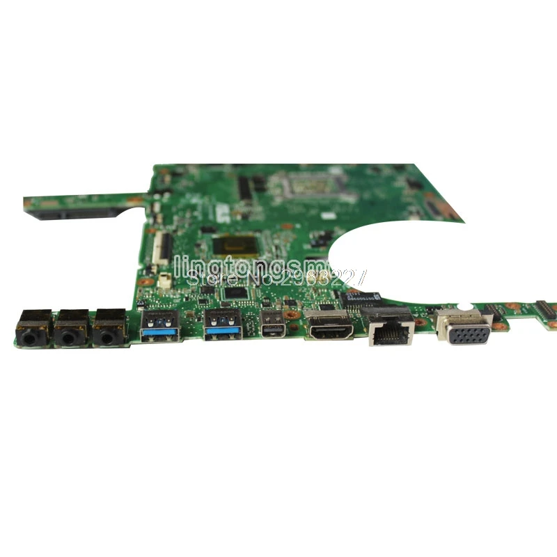 SAMXINNO для For Asus G751JL G751J G751 материнская плата ноутбука REV2.0 i7 cpu GTX965M 100%