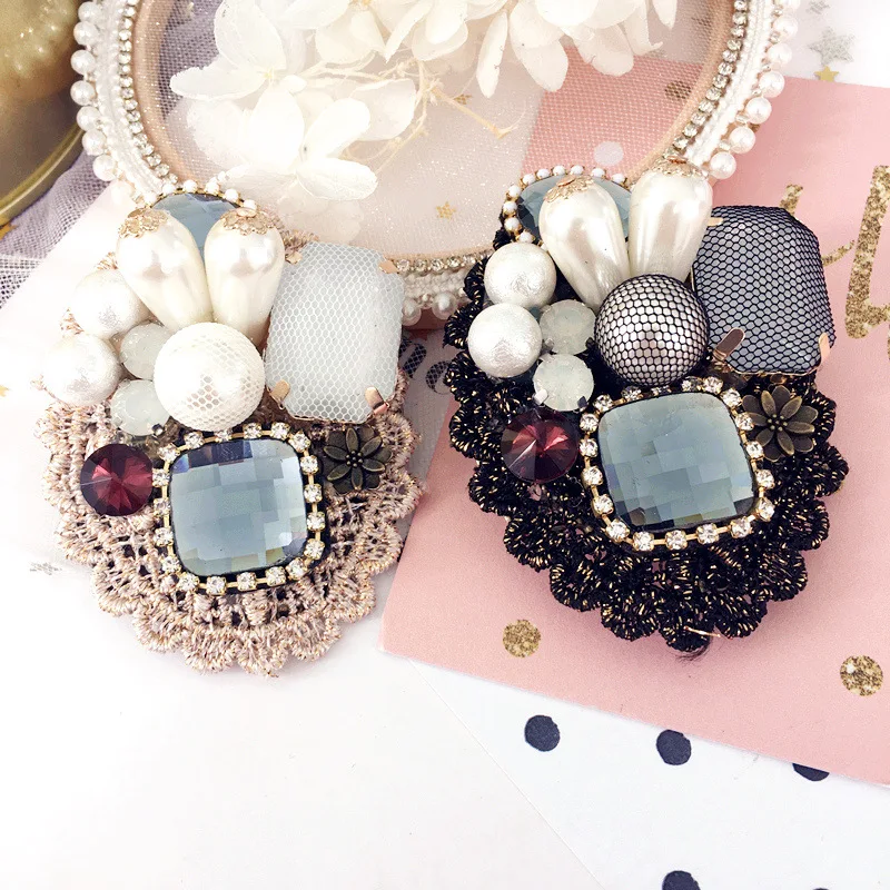 MIX 40 Styles Antique Brooch Luxurious Crystal Stone Pin Needle Letter Pendant Fashion Jewelry Coat Outwear Gifts | Украшения и