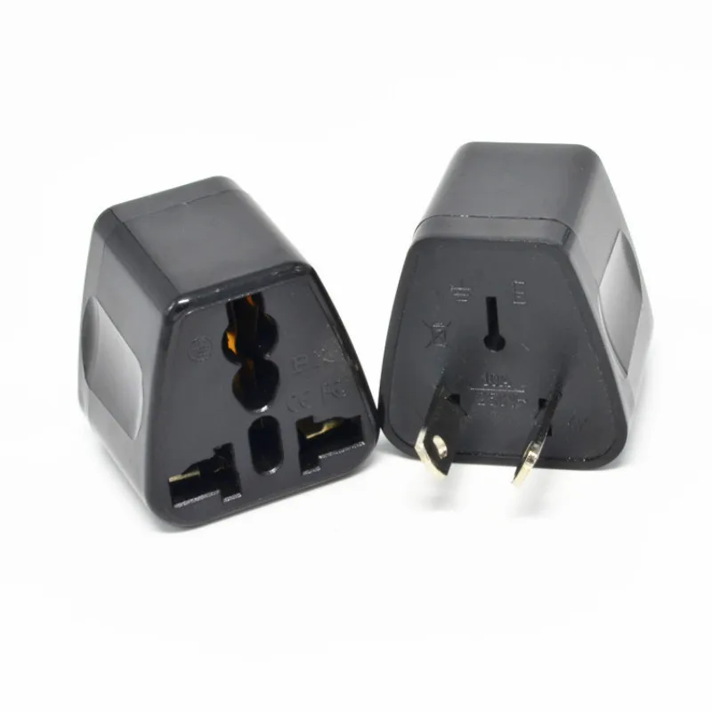 5PcPlugadaptor2pinUniversalUSEUUKtoAUNZPowerPlugTravel