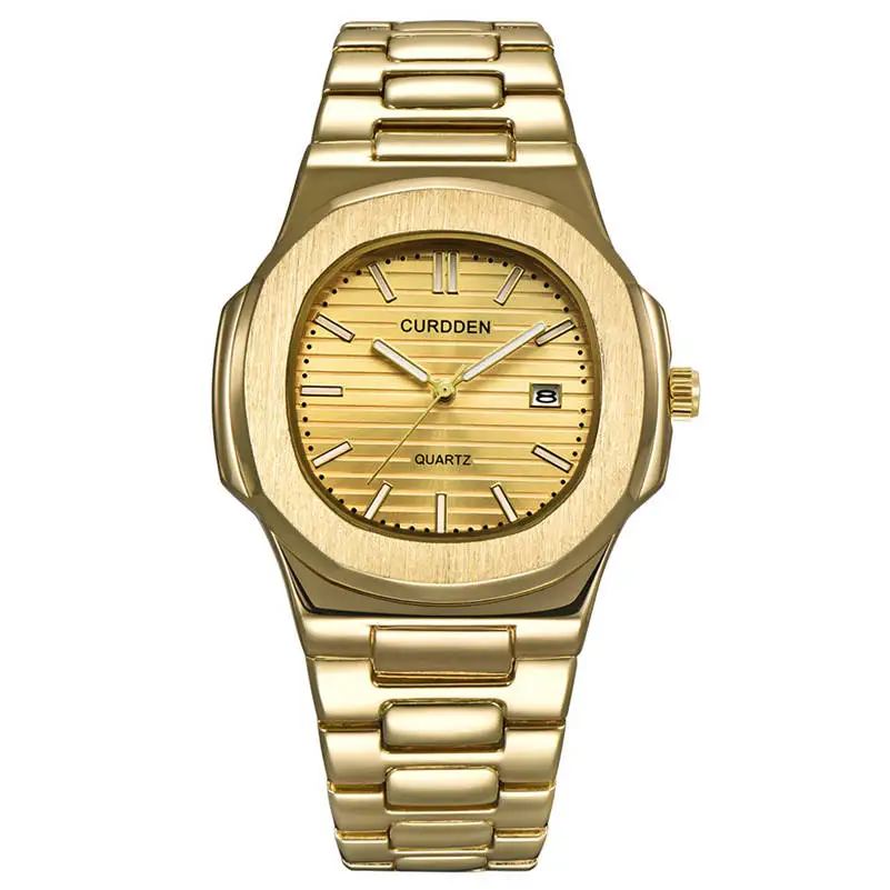 CURDDEN Relogio Masculino мужские часы Роскошные Известный Топ бренд часы мужские модные повседневные часы военные кварцевые наручные часы D21