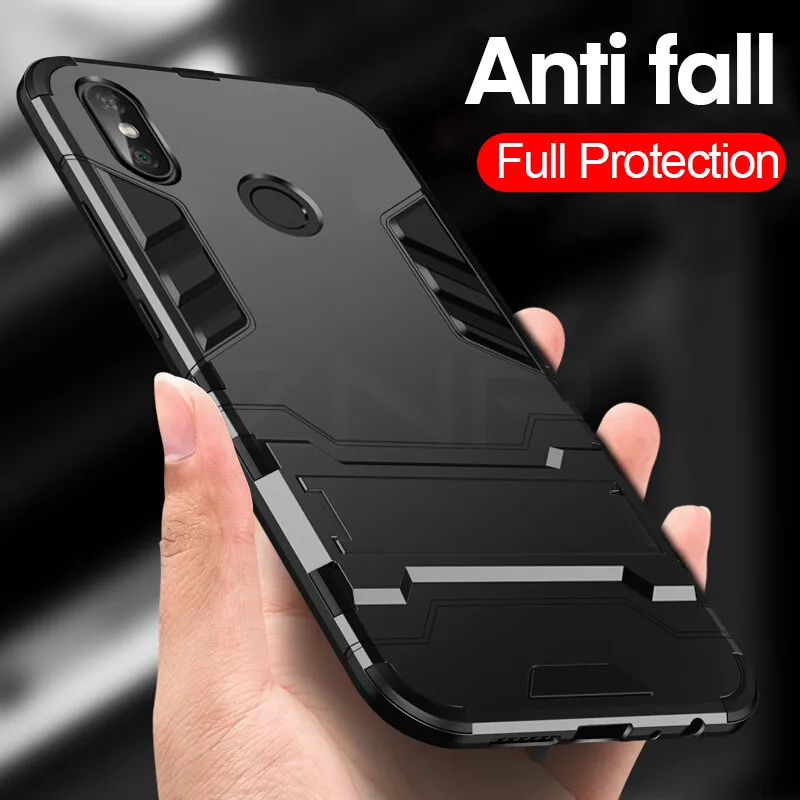 

ZNP Full Shockproof Armor Phone Case For Xiaomi Redmi 5 Plus Note 5 6 Pro Matte Protective Cover Shell For Redmi 5 Cases Coque
