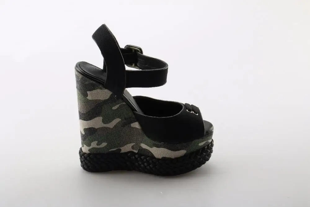 Hot-Selling-Women-Summer-Black-Thick-Bottom-Muffin-Wedge-Shoes-Platform-super-fashion-with-high-quality (3)