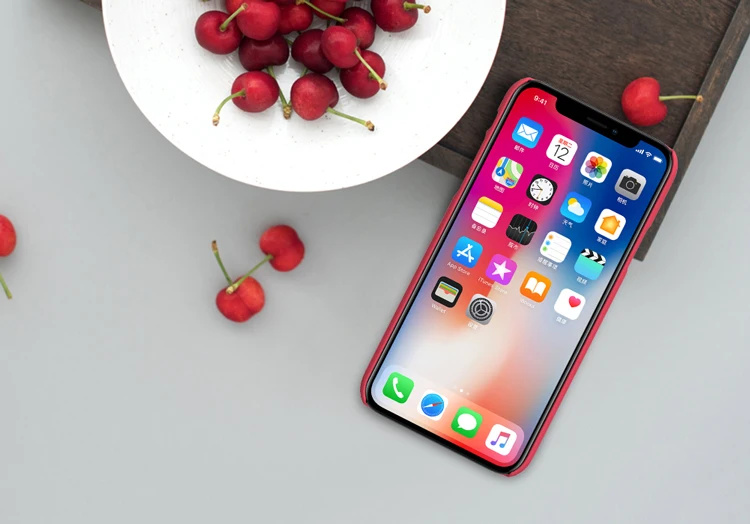 iphone 8 plus phone case for iPhone XS X Case Nillkin Super Frosted Shield Ultra-Thin Hard Back PC Cover Nilkin Case for iPhone X XS Matte Phone Case iphone 7 cardholder cases