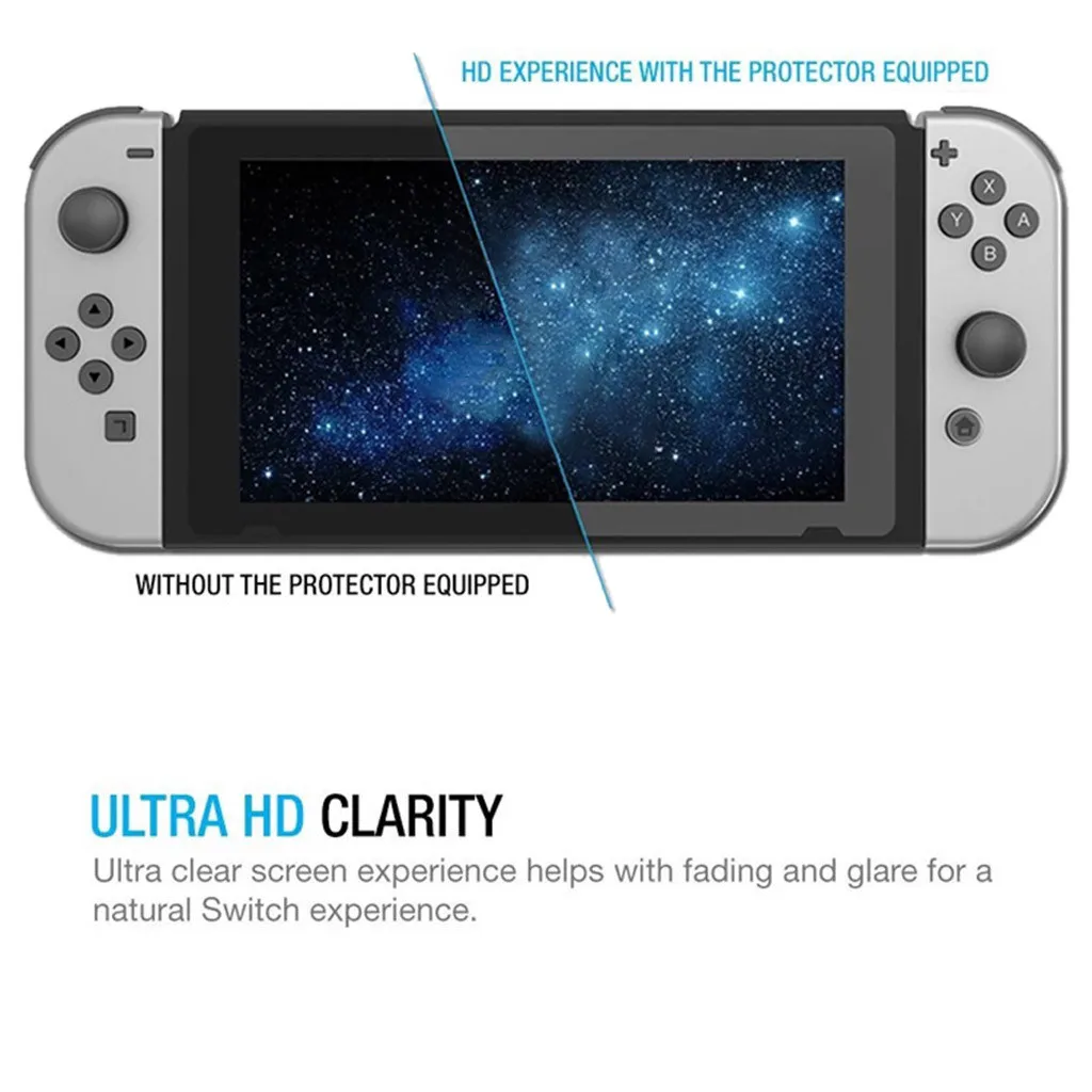 

1 Pack Soft HD Clear TPU Screen Flim Protectors For Nintend Switch Gamer Games Gaming Machine anti-scratch Hard Screen Films