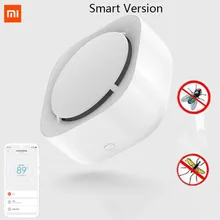 Xiaomi Mijia Mosquito Repellent Killer Smart Version Phone timer switch with LED light use 90 days Work in mihome AP original xiaomi mijia movable portable mosquito repellent killer timing no heating fan drive with led light use 90 day