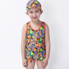 2016 Cartoon Fish Sea Swimsuit Swimwear Wetsuits Sports Entertainment Sportswear One-Piece Suits For Boys Babys Kids