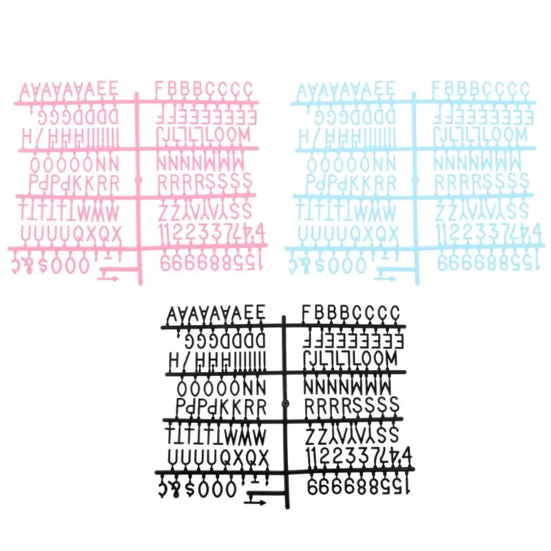 Персонажи для доски с буквами из фетра 290 шт. цифры для доски со сменными буквами