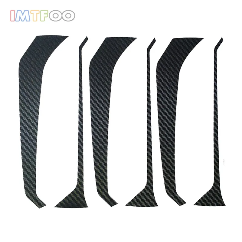

(FOR 4 WHEELS) FOR KIA NIRO 2017 BLACK CARBON FIBER TEXTURE VINYL WHEEL HUB DECAL STICKER (18'' WHEELS),CAR-STYLING