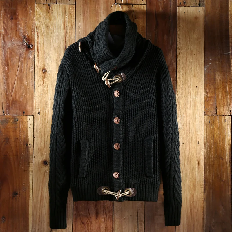 2017 Men Fashion Brand Knitted Cardigan Mens Sweaters Mens Wool Sweaterknitted Sweater