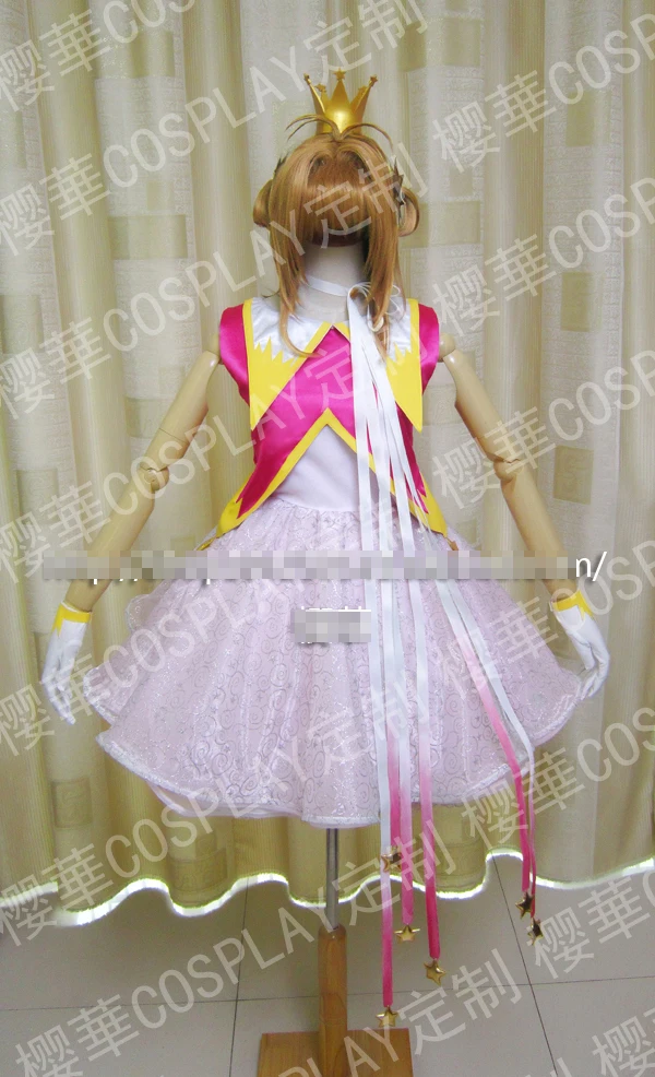 Cardcaptor Сакура костюм Лолиты индивидуальные униформа для косплея