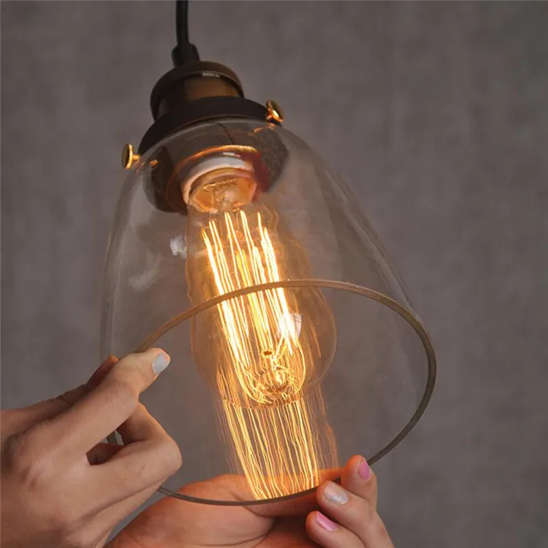 Retro Vintage Industrial Pendant-4