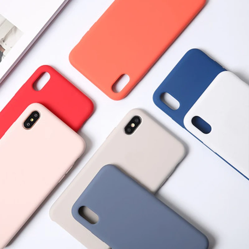 Противоударный чехол для телефона iphone 7 6 6s 5 8 6S Plus мягкий силиконовый 8|Бамперы| |