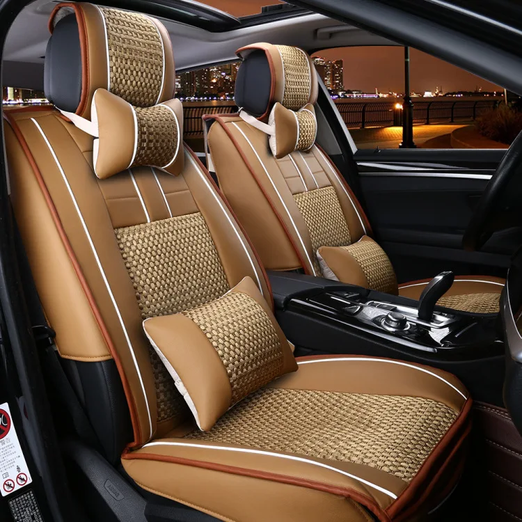Чехлы для автомобильных сидений из искусственной кожи Комплект подушек Ferrari GMC